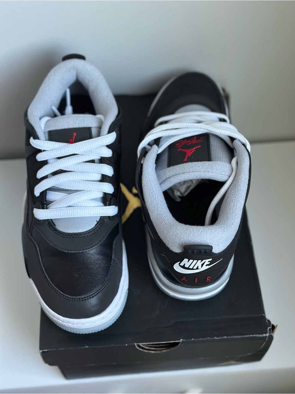 Air Jordan 4 RM 6.5Y 8W Sneakers - Picture 3 of 7